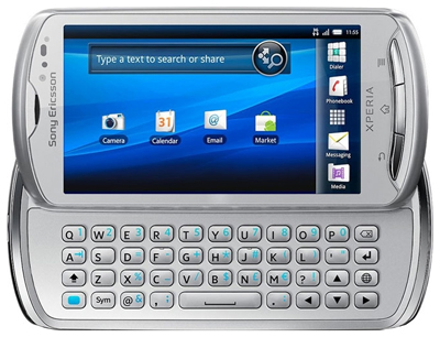 Sony Ericsson Xperia pro еще раз!